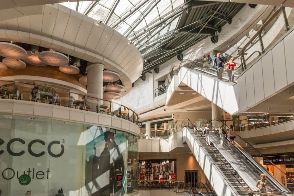 Interior of some kind of shopping mall