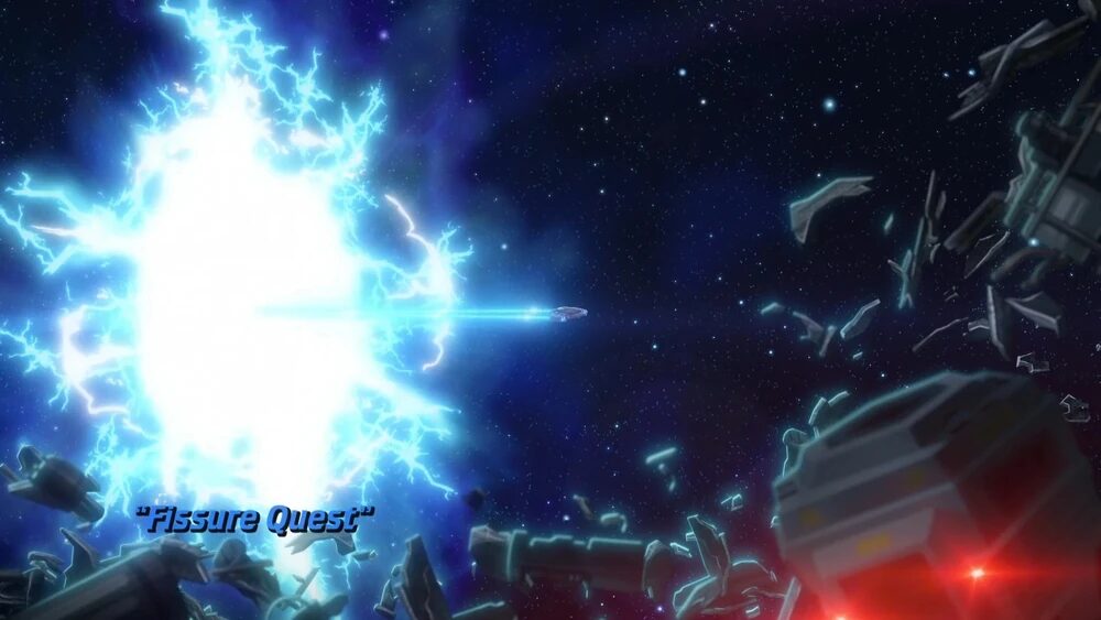 Title screen from the Lower Decks episode Fissure Quest